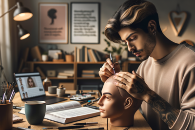 Learn Scalp Micropigmentation from Home: Beginner’s Guide