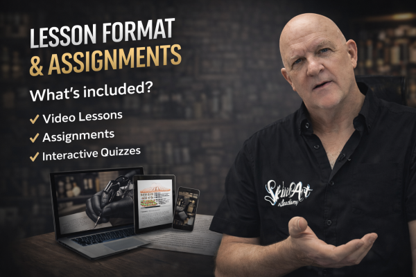 What is the lesson format