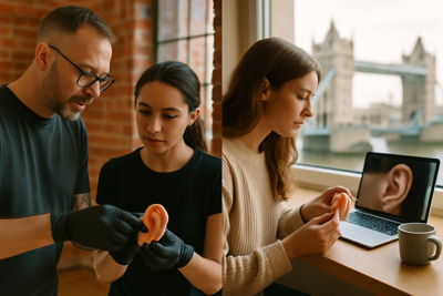 Piercing School vs Online Piercing Course