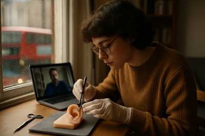 Real Student Journeys: Learning Piercing Online