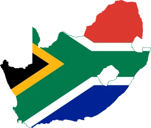 Map of South Africa