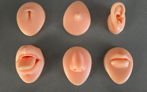 Silicone Practice Body Parts